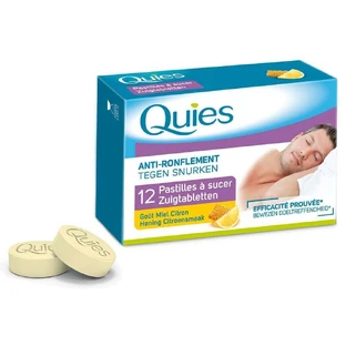 Таблетки против храпа Quies Honey-Lemon X12
