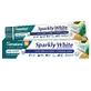 Набір Himalaya Sparkly White, трав'яна зубна паста, відбілююча, 2 x 75 мл