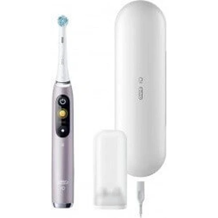 Oral B EK iO Series 9 Rose Quartz + тримач для зубної щітки + дорожній чохол 1×1 набір, електронна зубна щітка: ціни та характеристики