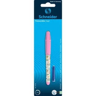 Роллер Zippi + 1 запасной, розовый, Schneider, Schneider