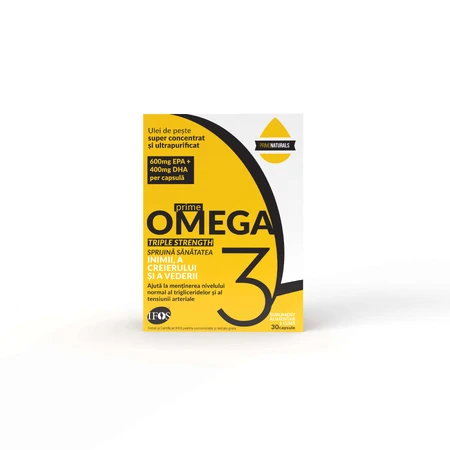 Омега 3 Потрійна сила, 30 капсул, Prime Naturals: ціни та характеристики