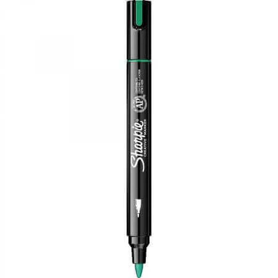 Акриловый маркер с круглым наконечником, изумрудный, 1 штука, Sharpie: цены и характеристики