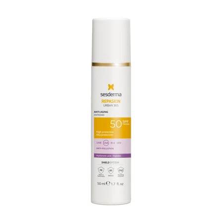 Sesderma Repaskin Urban 365 Anti-Aging, антивозрастной защитный крем, SPF 50, 50 мл: цены и характеристики
