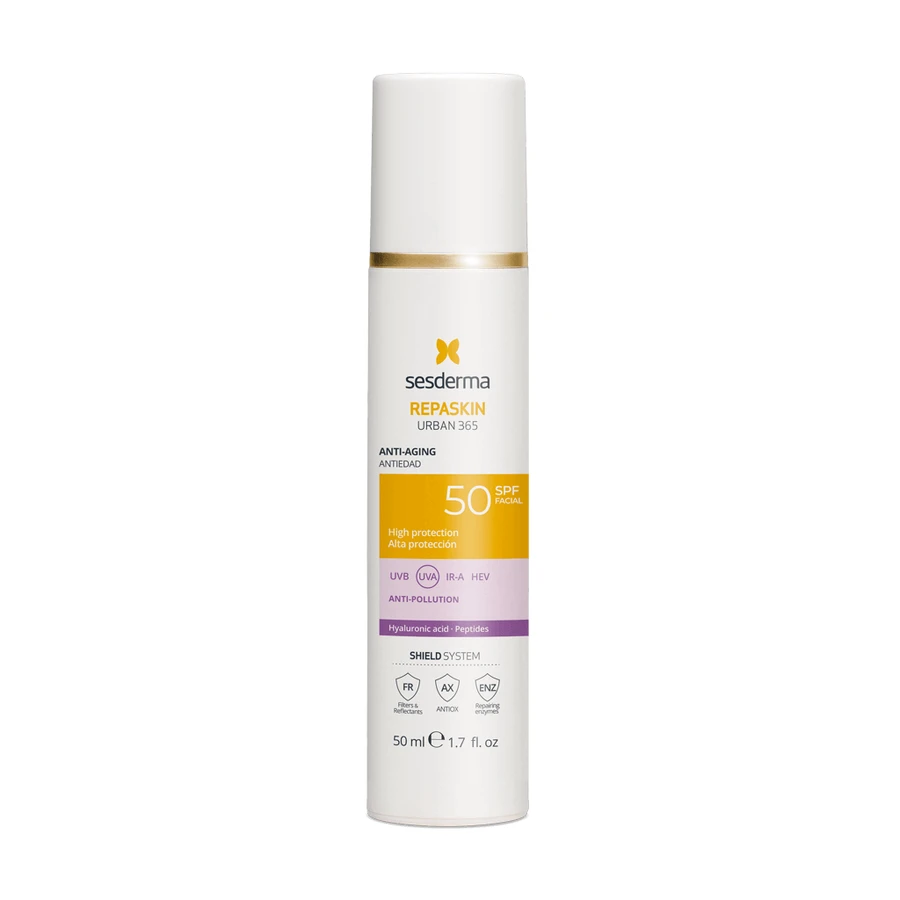 Sesderma Repaskin Urban 365 Anti-Aging, антивозрастной защитный крем, SPF 50, 50 мл: цены и характеристики