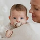 Нагрудник Infinity Soother Natural Rubber 6-18 месяцев x2