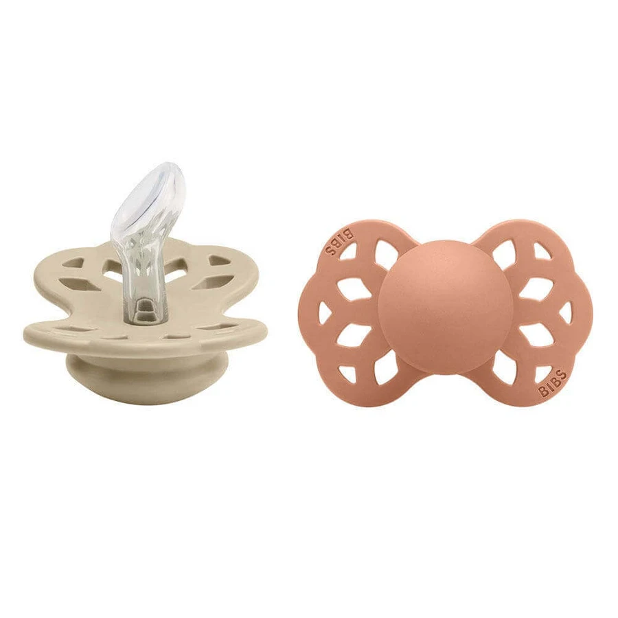 Нагрудник Infinity Soother Natural Rubber 6-18 месяцев x2: цены и характеристики