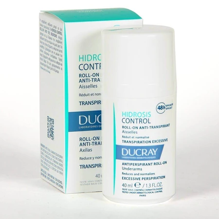 Ducray Hidrosis Control Роликовий антиперспірант для пахв 2х40мл: ціни та характеристики