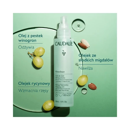 Caudalie Vinoclean, масло для снятия макияжа, 150 мл: цены и характеристики