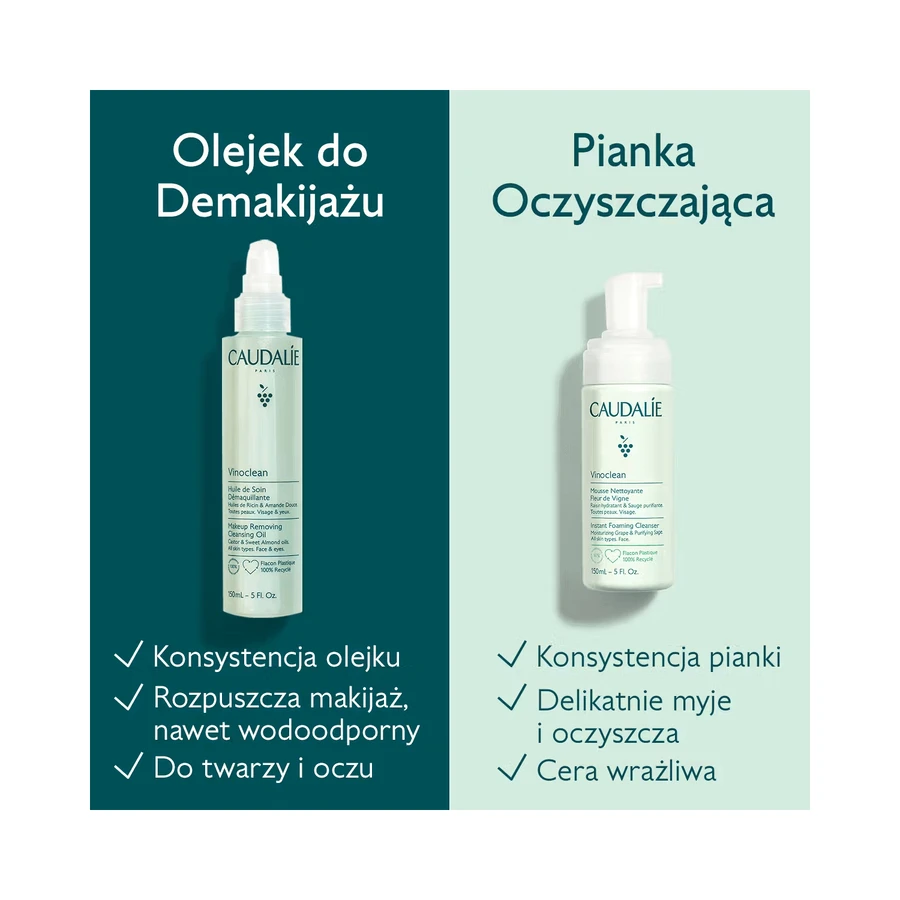 Caudalie Vinoclean, масло для снятия макияжа, 150 мл: цены и характеристики