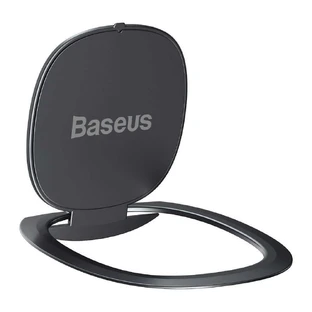 Ультратонкое клейкое кольцо-держатель для телефона Baseus серого цвета (SUYB-0A)