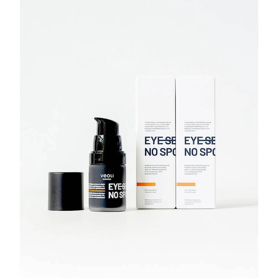Veoli Botanica Eye See No Spots, освітлююча і зволожуюча сироватка від темних кіл під очима, 15 мл: ціни та характеристики