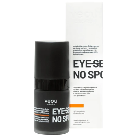 Veoli Botanica Eye See No Spots, освітлююча і зволожуюча сироватка від темних кіл під очима, 15 мл: ціни та характеристики