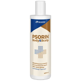 Psorin Body&Scalp, специализированная очищающая эмульсия для тела и кожи головы при псориазе, 400 мл