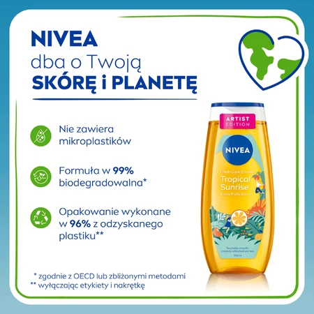 Nivea, Гель для душа, Тропический восход, 250 мл: цены и характеристики