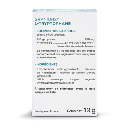 Граніонс L-триптофан 60 гелевий: ціни та характеристики