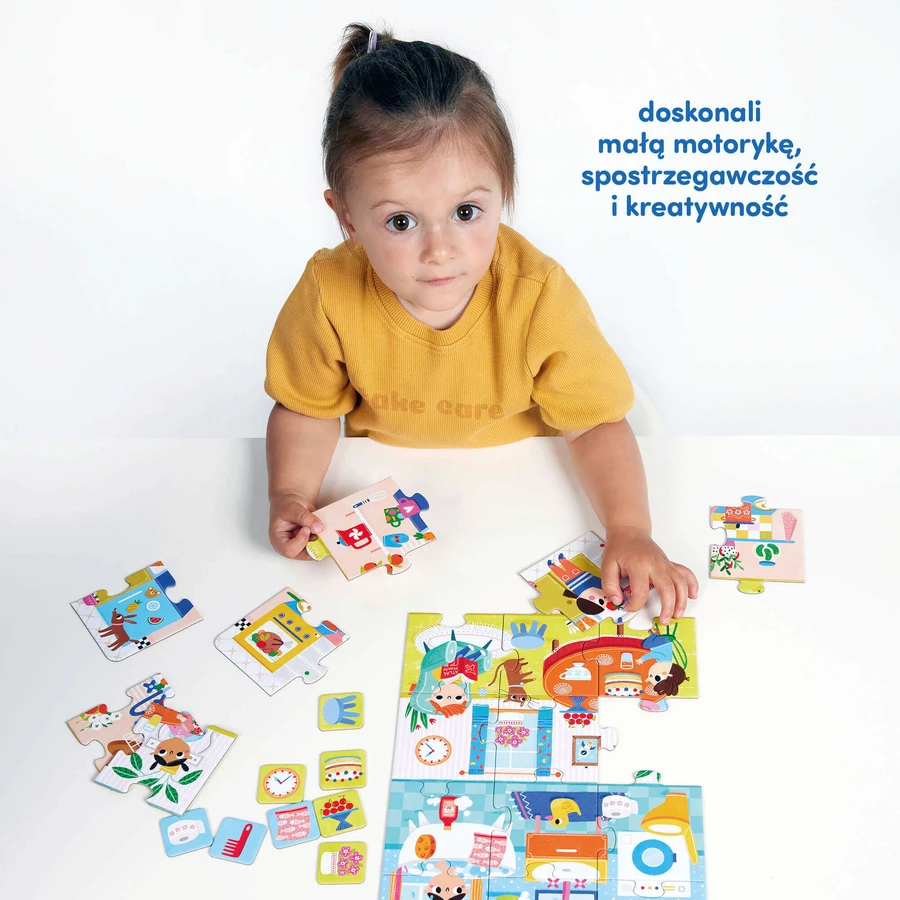 Набір Bebilon Advance Pronutra 5 Junior, поживна молочна суміш для дошкільнят, 3 х 1000 г + пазл CzuCzu Що ми робимо вдома безкоштовно: ціни та характеристики