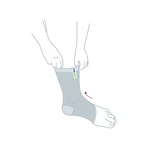 Actimove Arthritis Care, бандаж на голеностоп для людей с артритом, бежевый, размер M: цены и характеристики