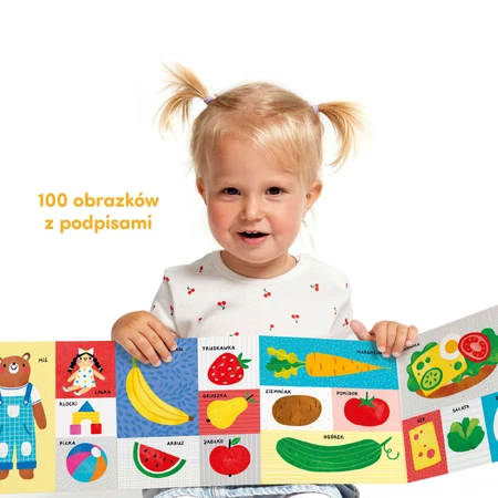 CzuCzu буклет 100 перших слів, 2 книжки з картинками для дітей, від 12 місяців: ціни та характеристики