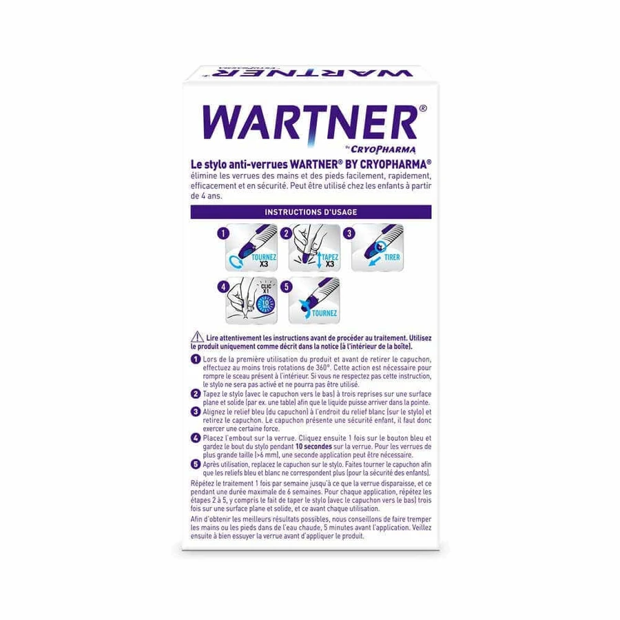 Wartner Средство против бородавок на ногах и руках Криофарма 1,5 мл: цены и характеристики