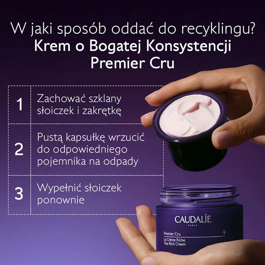 Caudalie Premier Cru, крем для обличчя з насиченою текстурою, відновлювальний, 50 мл: ціни та характеристики