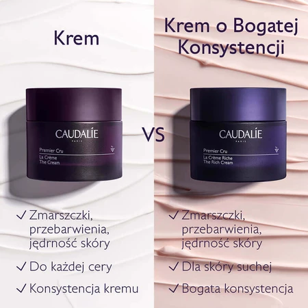 Caudalie Premier Cru, крем для обличчя з насиченою текстурою, відновлювальний, 50 мл: ціни та характеристики