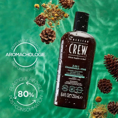American Crew Шампунь 3 в 1 ромашка + сосна 1 л: цены и характеристики