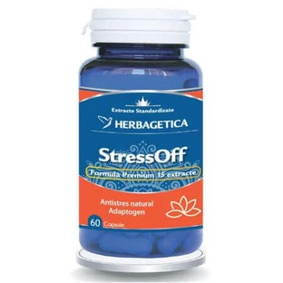 StressOff, 60 капсул, Herbagetica