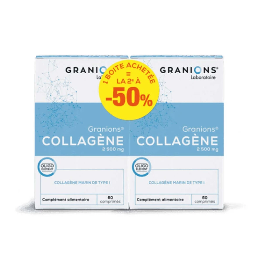 Granions Duo Collagen 2x60 таблеток: цены и характеристики