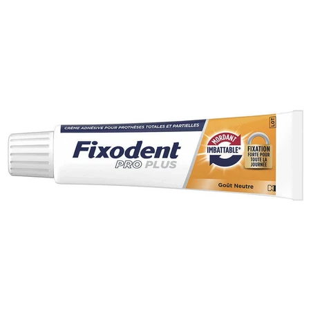 Fixodent Pro plus Адгезивний крем для зубних протезів 57г: ціни та характеристики