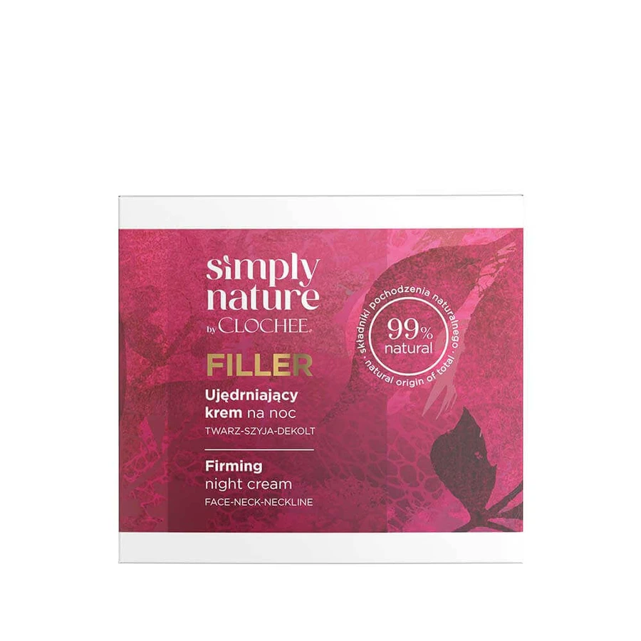 Clochee Simply Nature Filler, зміцнюючий нічний крем, 50 мл: ціни та характеристики