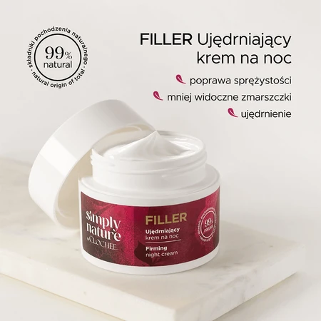Clochee Simply Nature Filler, зміцнюючий нічний крем, 50 мл: ціни та характеристики