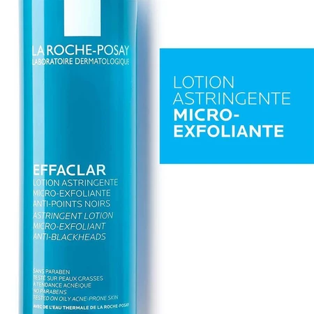 La Roche-Posay Effaclar В'яжучий мікро-відлущуючий лосьйон проти чорних крапок 200 мл: ціни та характеристики