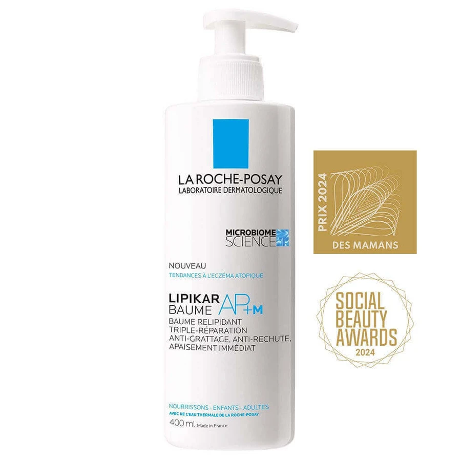 La Roche-Posay Ліпікар потрійної дії відновлюючий бальзам для шкіри з атопічною екземою AP+M 400 мл: ціни та характеристики
