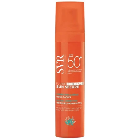 SVR Sun Secure Fluide Photo-Age, антивіковий флюїд із захистом від сонця, SPF 50+, 40 мл: ціни та характеристики