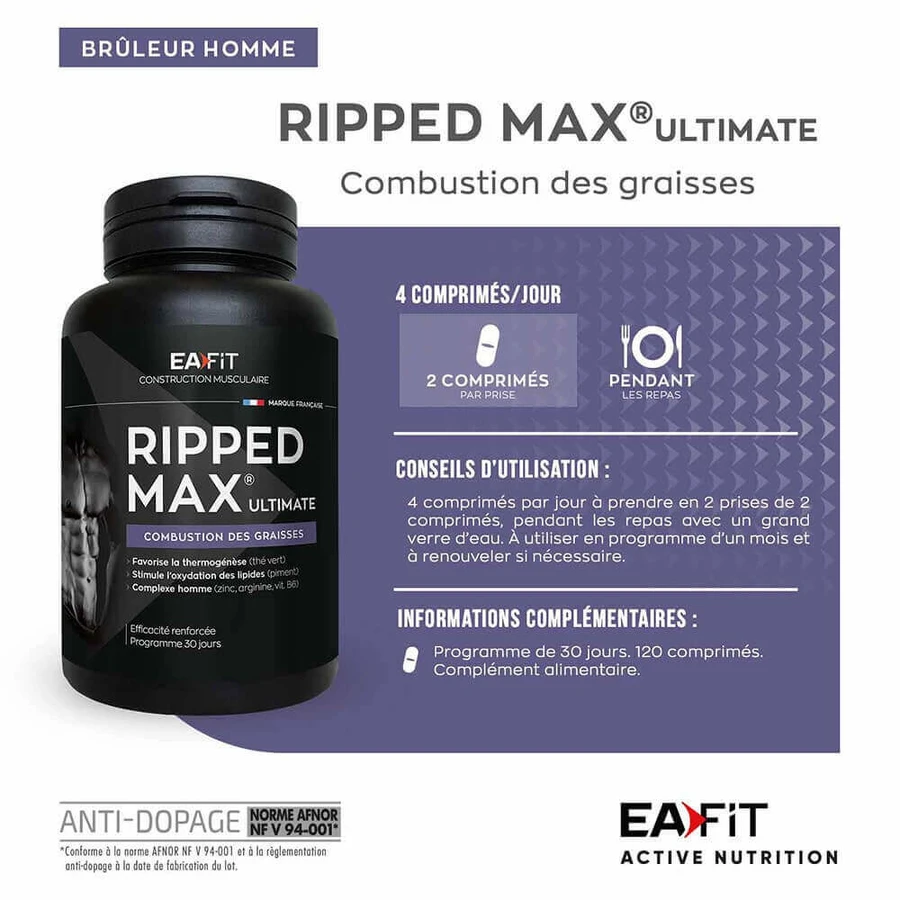 Eafit Ripped Maxi Ultimate 120 таблеток: цены и характеристики