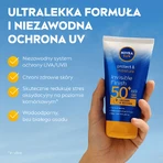 Nivea Sun Invisible Finish, Зволожуючий сонцезахисний лосьйон, SPF 50+, 150 мл: ціни та характеристики