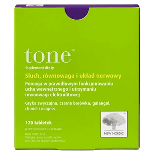 Новый Nordic Tone, 120 таблеток + флакон с ящиками для лекарств бесплатно