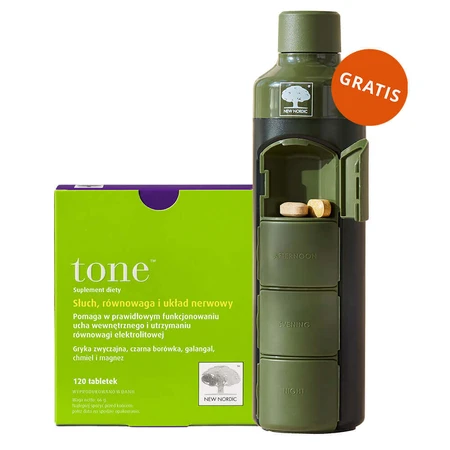 Новый Nordic Tone, 120 таблеток + флакон с ящиками для лекарств бесплатно: цены и характеристики