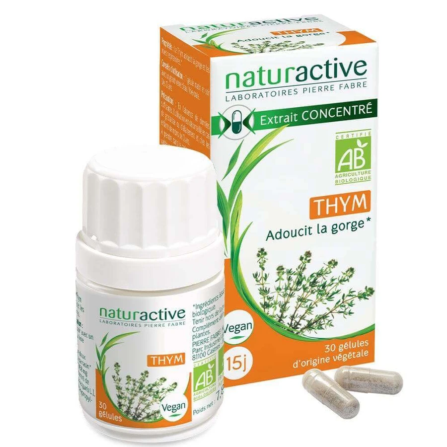 Naturactive Thyme 30 капсул: цены и характеристики