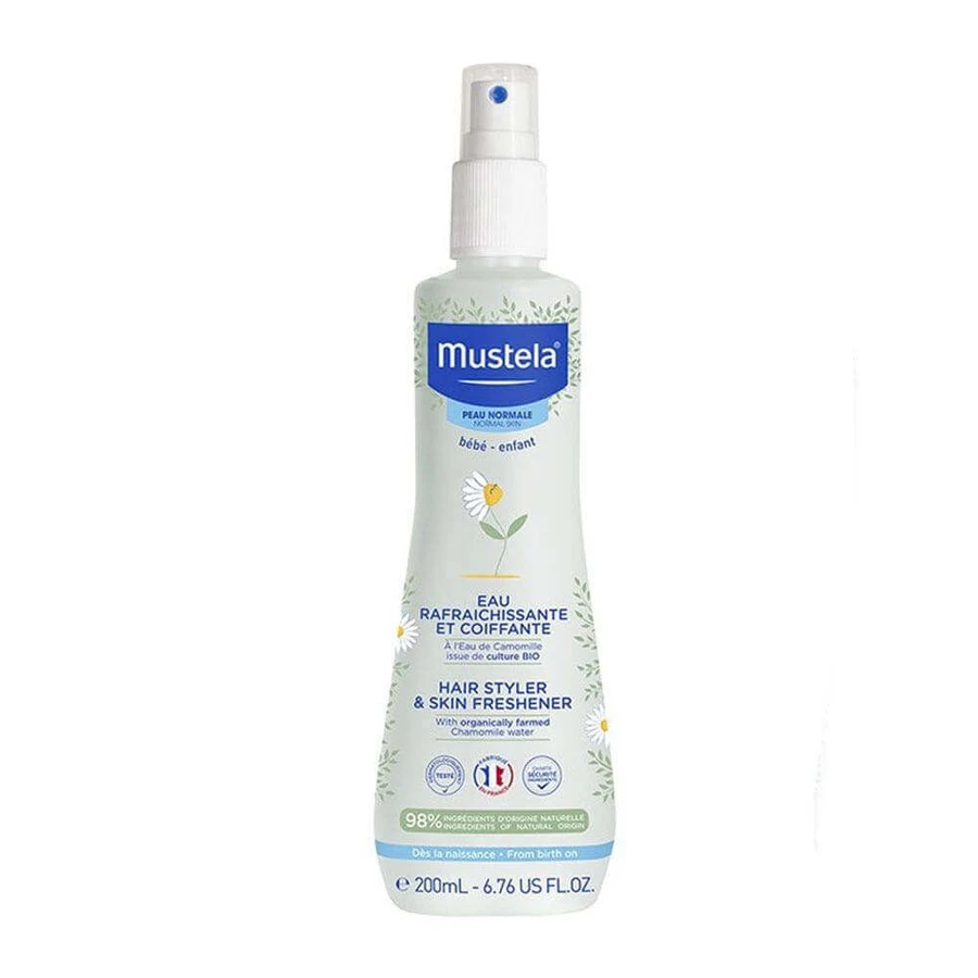 Mustela Organic Camomile Освежающая и распутывающая вода с рождения 200 мл: цены и характеристики