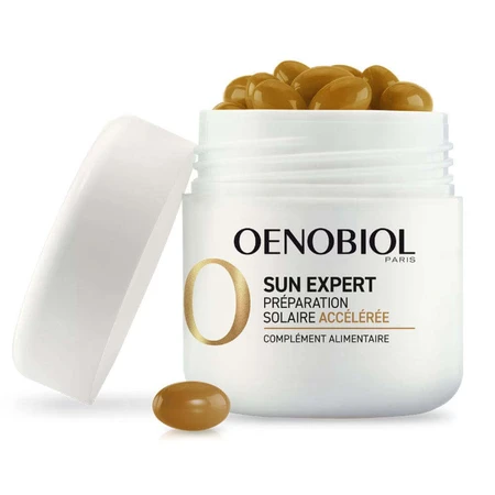 Oenobiol Sun Expert Прискорена підготовка до засмаги 15-денна програма 2х15 капсул: ціни та характеристики