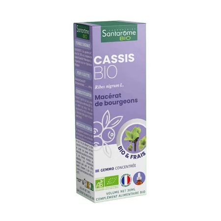 Santarome Organic Blackcurrant Bud Gémmothérapie 30 мл: цены и характеристики