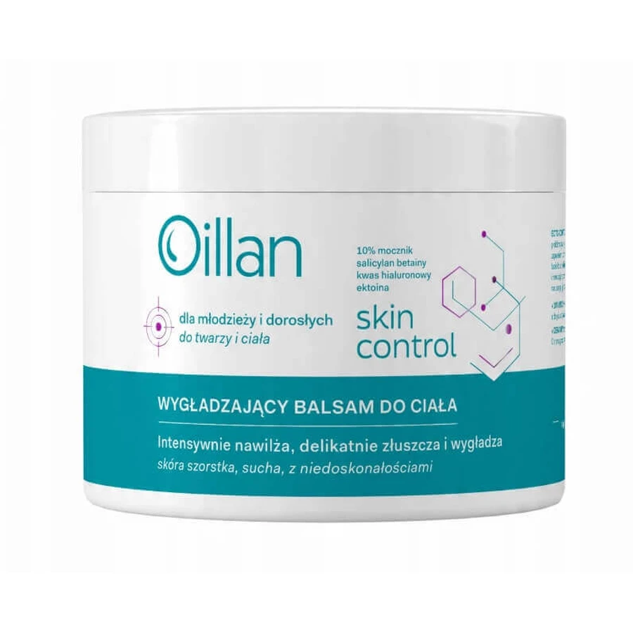 Oillan Skin Control Розгладжуючий зволожуючий лосьйон для тіла та обличчя з 10% сечовини, 500 мл: ціни та характеристики