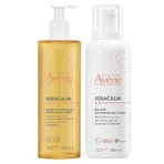 Набір Avene XeraCalm A.D, лосьйон для обличчя та тіла, що поповнює запаси ліпідів, для дуже сухої, атопічної та сверблячої шкіри, 400 мл + очищувальна олія, що поповнює запаси ліпідів, 400 мл: ціни та характеристики