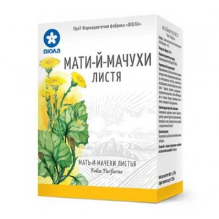 Мати-й-мачухи листя листя 50 г пакет полімер.