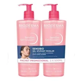 Заспокійливий і зволожуючий пінистий гель Sensibio, 2 х 500 мл, Bioderma