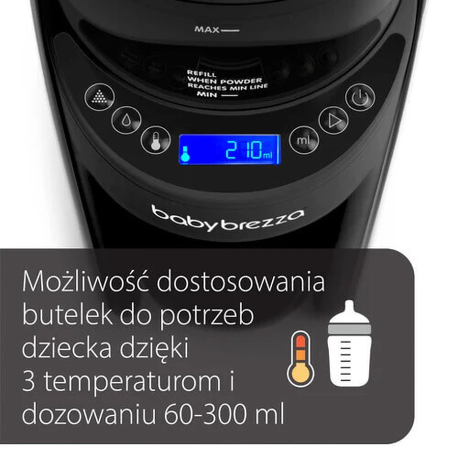 Дозатор для молока Baby Brezza Formula Pro Advanced, черный: цены и характеристики