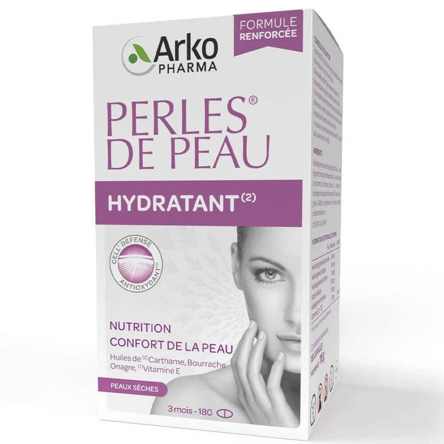 Комплекс Arkopharma Perles De Peau Hydratant, 180 капсул: цены и характеристики