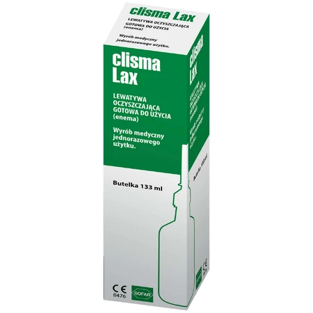 Clisma Lax, очистительная клизма, флакон, 133 мл: цены и характеристики