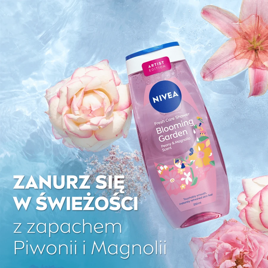 Nivea, Гель для душу, Квітучий сад, 250 мл: ціни та характеристики